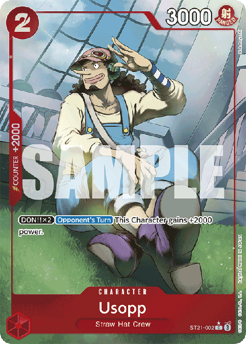Usopp (ST21-002) (V.2) - Starter Deck: EX Gear 5 (Alternate Art) [ST-21-002]