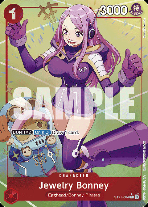 Jewelry Bonney (ST21-004) (V.2) - Starter Deck: EX Gear 5 (Alternate Art) [ST-21-004]