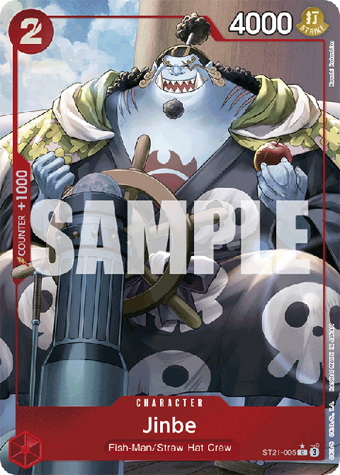 Jinbe (ST21-005) (V.2) - Starter Deck: EX Gear 5 (Alternate Art) [ST-21-005]
