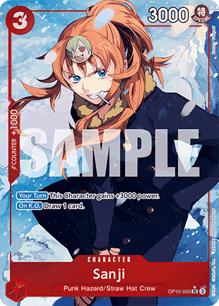 Sanji (OP10-005) (V.2) - Royal Blood (Alternate Art) [OP10-005]