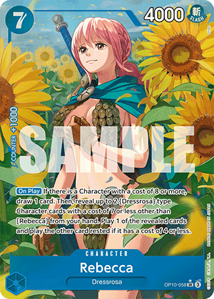 Rebecca (OP10-058) (V.2) - Royal Blood (Alternate Art) [OP10-058]