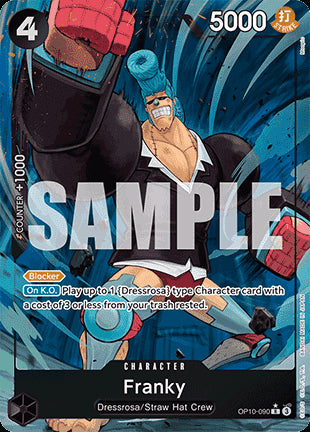 Franky (OP10-090) (V.2) - Royal Blood (Alternate Art) [OP10-090]