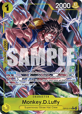 Monkey.D.Luffy (OP10-111) (V.2) - Royal Blood (Alternate Art) [OP10-111]