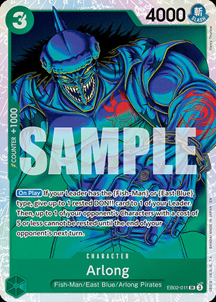 Arlong (EB02-011) (V.1) - Anime 25th Collection (Super Rare) [EB02-011]