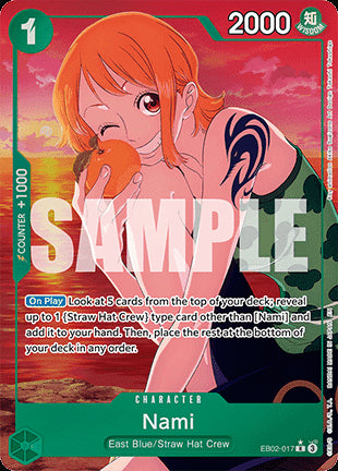 Nami (EB02-017) (V.2) - Anime 25th Collection (Alternate Art) [EB02-017]