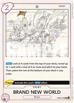 BRAND NEW WORLD (EB02-040) - Anime 25th Collection (Rare) [EB02-040]