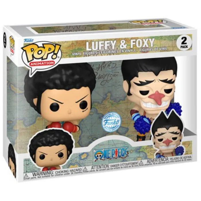 Funko POP! One Piece Luffy and Foxy Figur