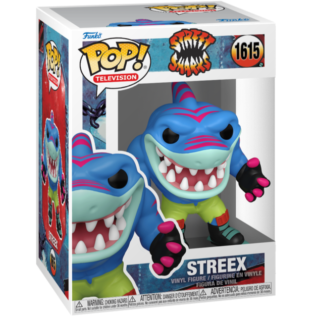 Funko POP! Street Sharks Streex Figur