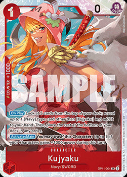 Kujyaku (OP11-004) (V.1) - A Fist of Divine Speed (Super Rare) [OP11-004]