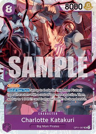 Charlotte Katakuri (OP11-067) (V.1) - A Fist of Divine Speed (Super Rare) [OP11-067]