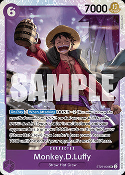 Monkey.D.Luffy (ST26-005) - Starter Deck: Purple Black Monkey.D.Luffy (Super Rare) [ST-26-005]