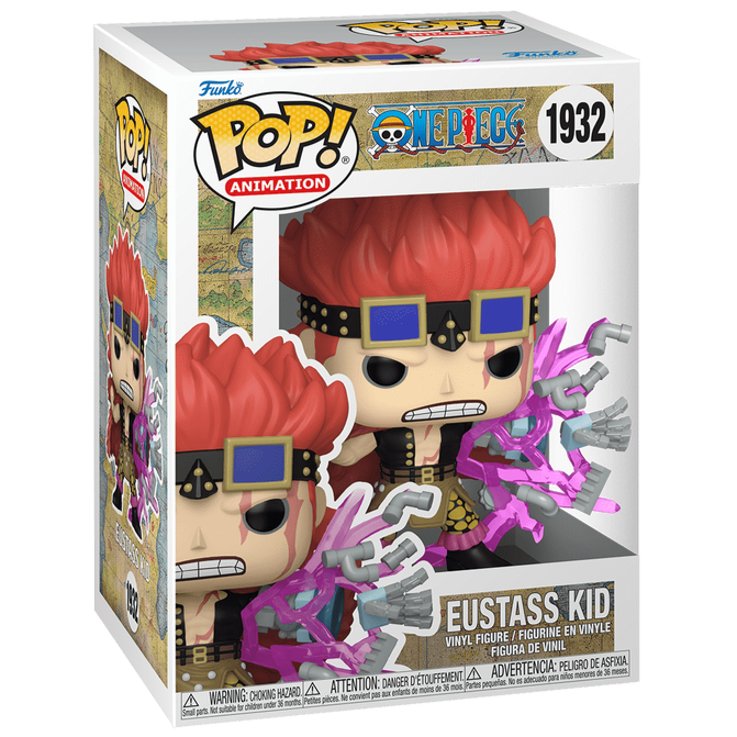 Funko POP! - One Piece: Eustass Kid (Awakening) #1932 Figur