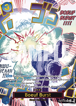 Boeuf Burst (OP12-060) (V.2) - Legacy of the Master (Special Rare) [OP12-060]