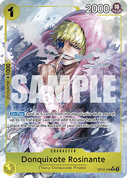 Donquixote Rosinante (OP12-108) (V.2) - Legacy of the Master (Alternate Art) [OP12-108]