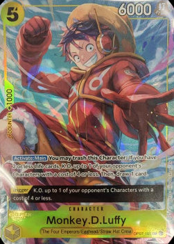 Monkey.D.Luffy (OP07-109) (V.1) - Unnumbered Promos (Super Rare) [UP-OP07-109]