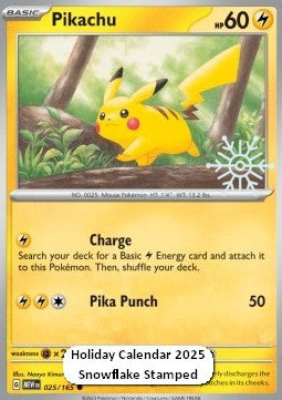 Pikachu - 151 (Promo) [MEW-025]