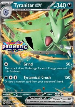 Tyranitar ex - Prismatic Evolutions: Additionals (Promo) [xPRE-064]