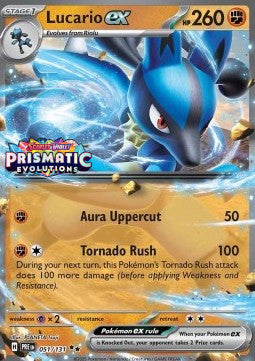 Lucario ex - Prismatic Evolutions: Additionals (Promo) [xPRE-051]