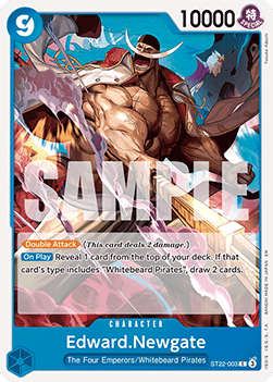 Edward.Newgate (ST22-003) (V.1) - Starter Deck: EX Ace & Newgate (Common) [ST-22-003]
