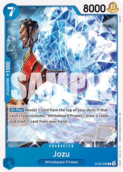 Jozu (ST22-006) (V.1) - Starter Deck: EX Ace & Newgate (Common) [ST-22-006]