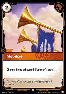 Mobilize - Origins (Common) [OGN-134]