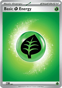Basic Grass Energy - Mega Evolution Energies (Common) [MEE-001]