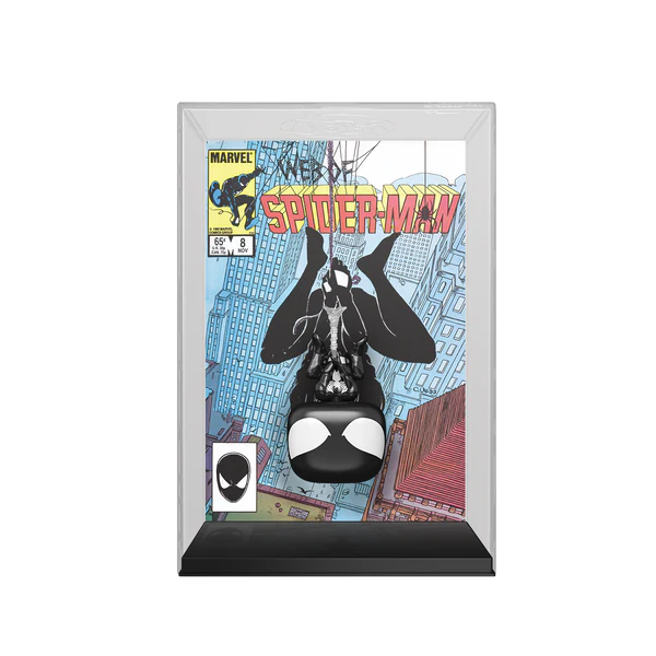 Funko POP! - Comic Covers: Black Suit Spider-Man (Web Of Spiderman #8) #71
