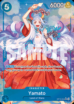 Yamato (OP13-054) (V.2) - Carrying on his Will (Alternate Art) [OP13-054]