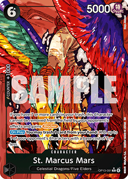 St. Marcus Mars (OP13-091) (V.2) - Carrying on his Will (Alternate Art) [OP13-091]