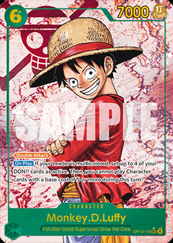 Monkey.D.Luffy (OP13-118) (V.2) - Carrying on his Will (Alternate Art) [OP13-118]