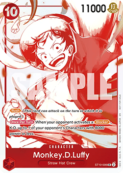 Monkey.D.Luffy (ST10-006) (V.3) - Unnumbered Promos (Super Rare) [UP-ST10-006]