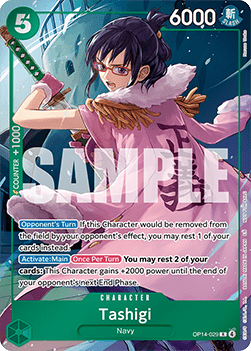 Tashigi (OP14-029) (V.1) - Unnumbered Promos (Rare) [UP-OP14-029]