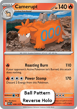 Camerupt - Ascended Heroes: Additionals (Uncommon) [xASC-028]