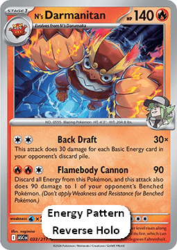 N's Darmanitan - Ascended Heroes: Additionals (Uncommon) [xASC-033]