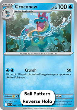 Croconaw - Ascended Heroes: Additionals (Uncommon) [xASC-042]