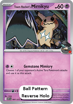 Team Rocket's Mimikyu - Ascended Heroes: Additionals (Uncommon) [xASC-097]