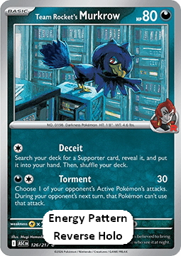 Team Rocket's Murkrow - Ascended Heroes: Additionals (Common) [xASC-126]