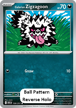 Galarian Zigzagoon - Ascended Heroes: Additionals (Common) [xASC-130]