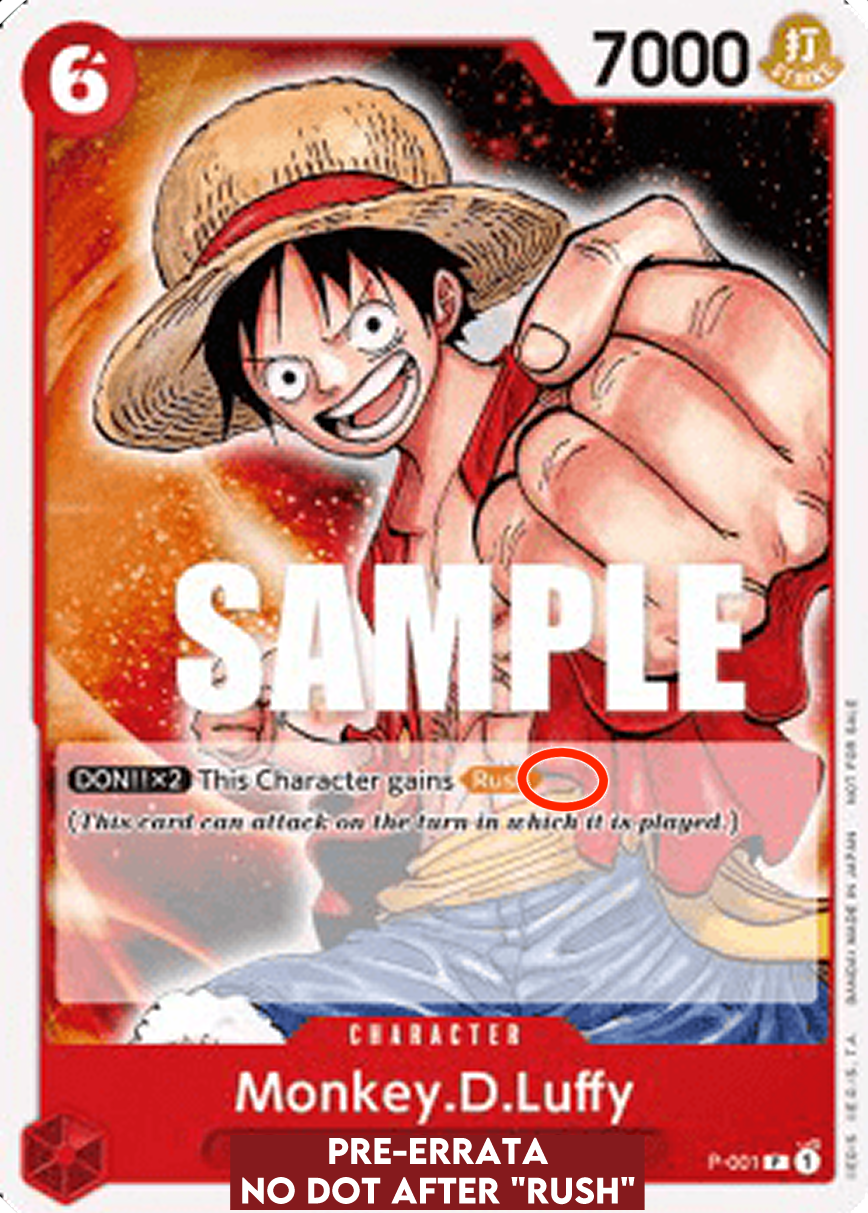 Monkey.D.Luffy (P-001) (V.6)