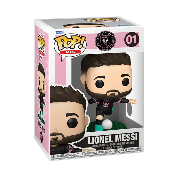 Funko POP! - MLS: Lionel Messi Inter Miami (Away Jersey) Figur