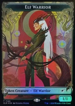 Elf Warrior Token (Green 1/1) (V.2)