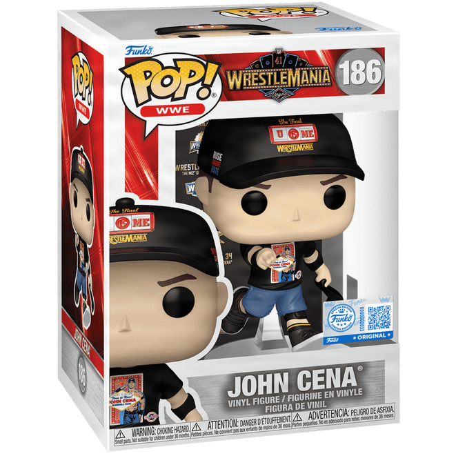 Funko POP! - WWE: John Cena (WrestleMania 41) #186 Figur