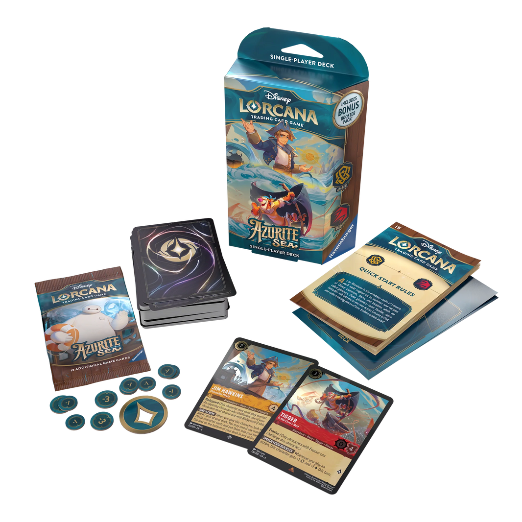 Lorcana TCG: Set 6 - Azurite Sea - Starter Deck: Amber/Ruby