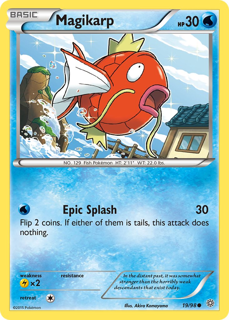 Magikarp - Ancient Origins (Common) [AOR-19] English / Near Mint / Normal