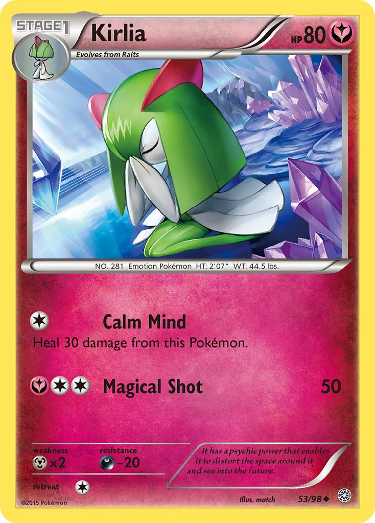 Kirlia - Ancient Origins (Uncommon) [AOR-53] English / Near Mint / Normal