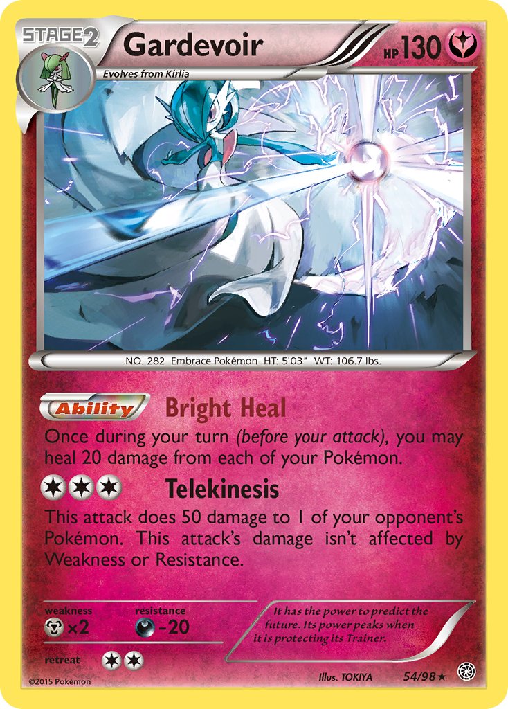 Gardevoir - Ancient Origins (Holo Rare) [AOR-54] English / Near Mint / Normal