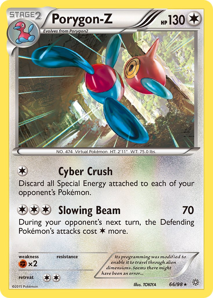 Porygon-Z - Ancient Origins (Rare) [AOR-66] English / Near Mint / Normal