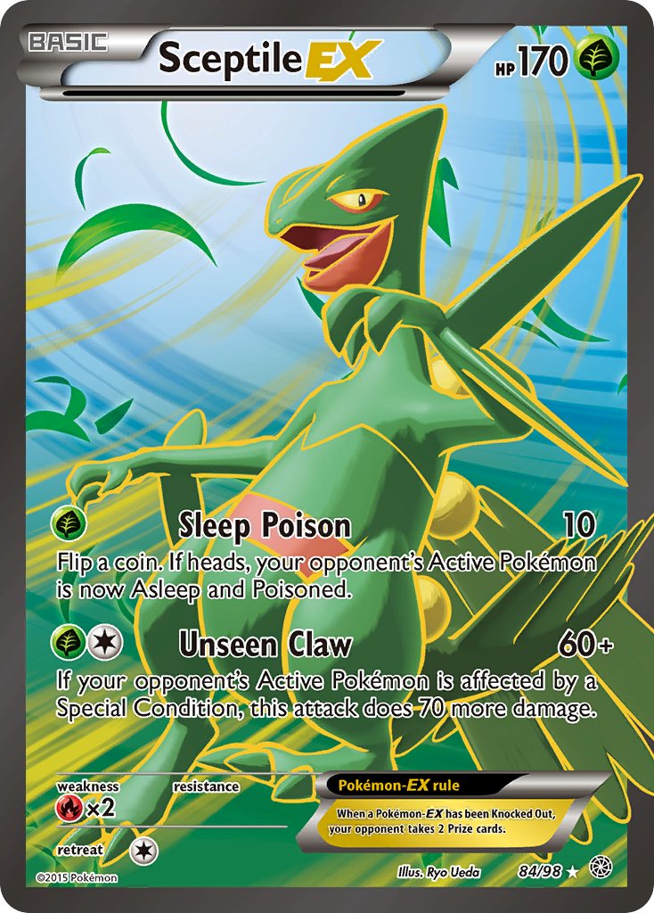Sceptile EX - Ancient Origins (Ultra Rare) [AOR-84] English / Near Mint / Normal