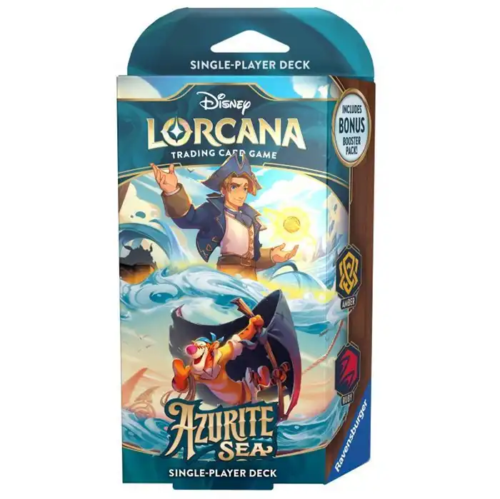 Lorcana TCG: Set 6 - Azurite Sea - Starter Deck: Amber/Ruby Kortspil