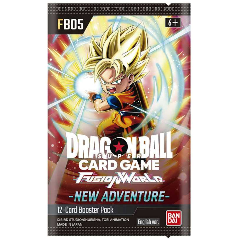 Dragon Ball Super TCG: Fusion World: Booster Box Display - New Adventure (FB05) Kortspil